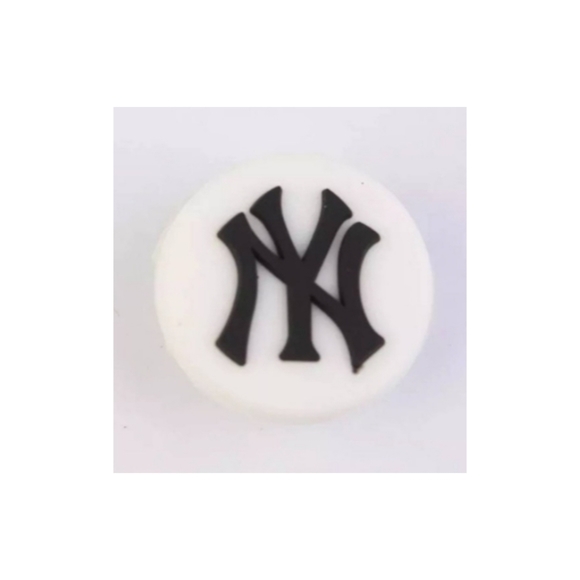 NY Yankee Croc Charm | Baseball Jibbitz |  Shoe Charms - Picture 3 of 3